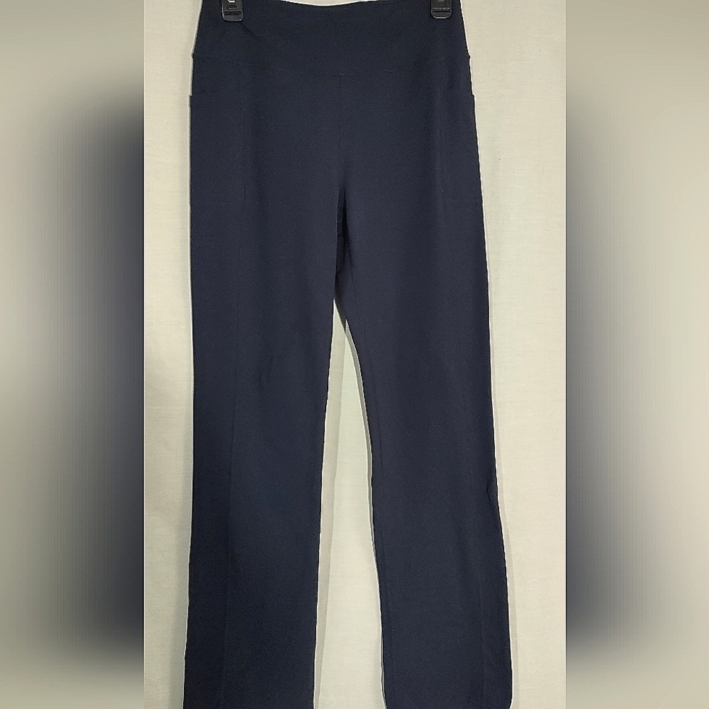 Skechers onWomens Cropped High Waist Leggings Pocket Stretch Size Large